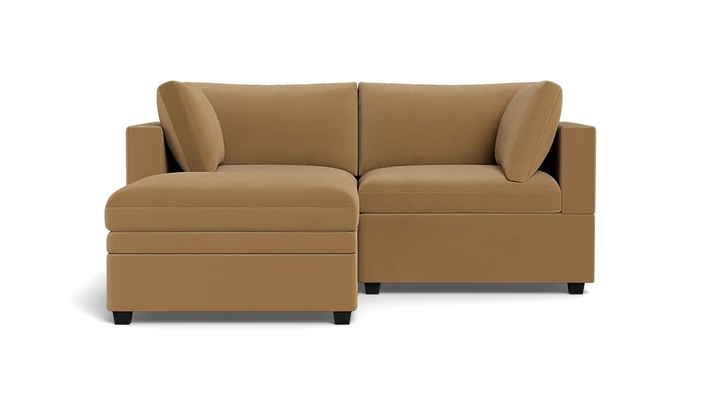 Kova Box Cushion Sofa 86"   Ottoman