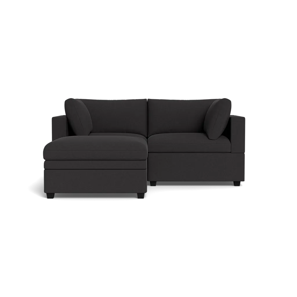Kova Box Cushion Sofa 86"   Ottoman