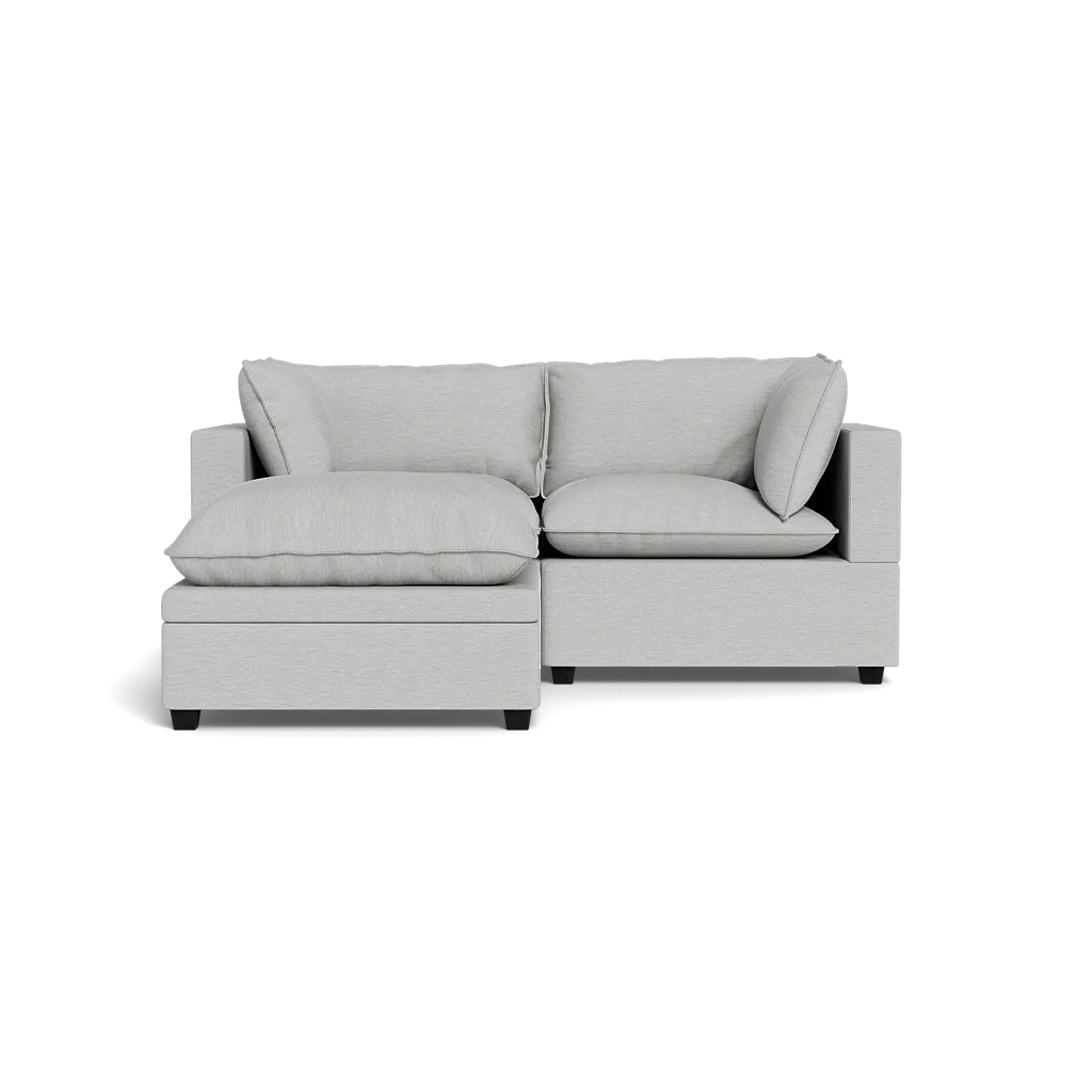 Kova Box Cushion Sofa 86"   Ottoman