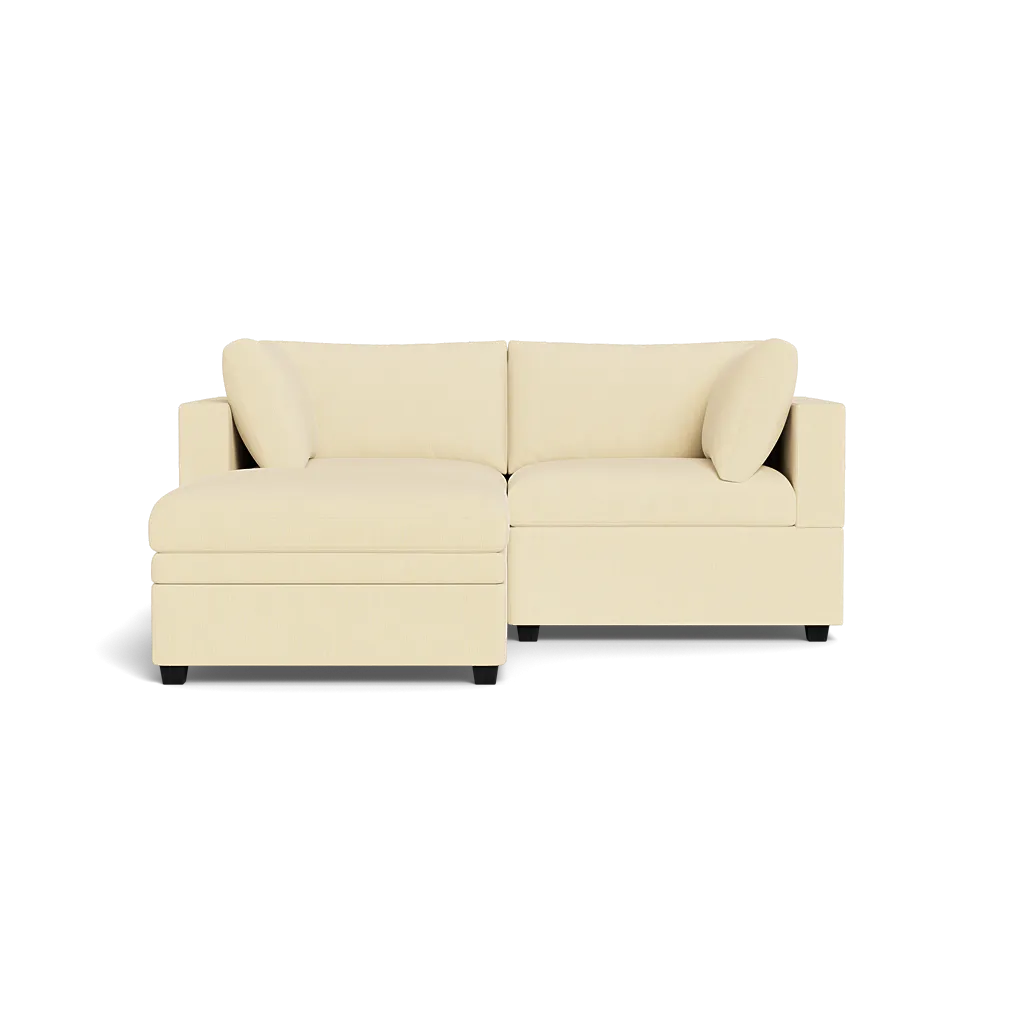 Kova Box Cushion Sofa 86"   Ottoman