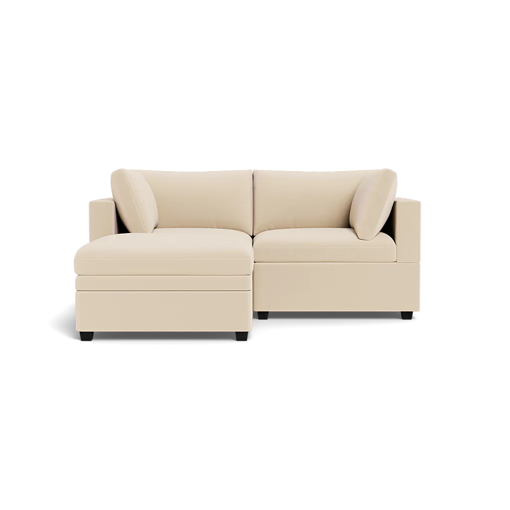Kova Box Cushion Sofa 86"   Ottoman