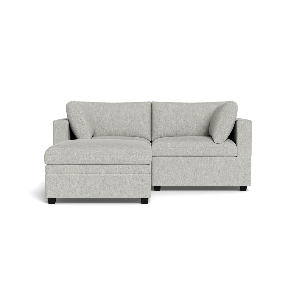 Kova Box Cushion Sofa 86"   Ottoman