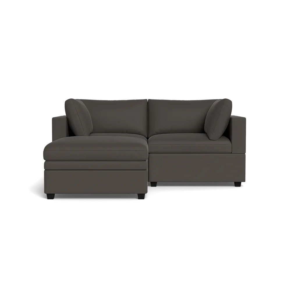 Kova Box Cushion Sofa 86"   Ottoman