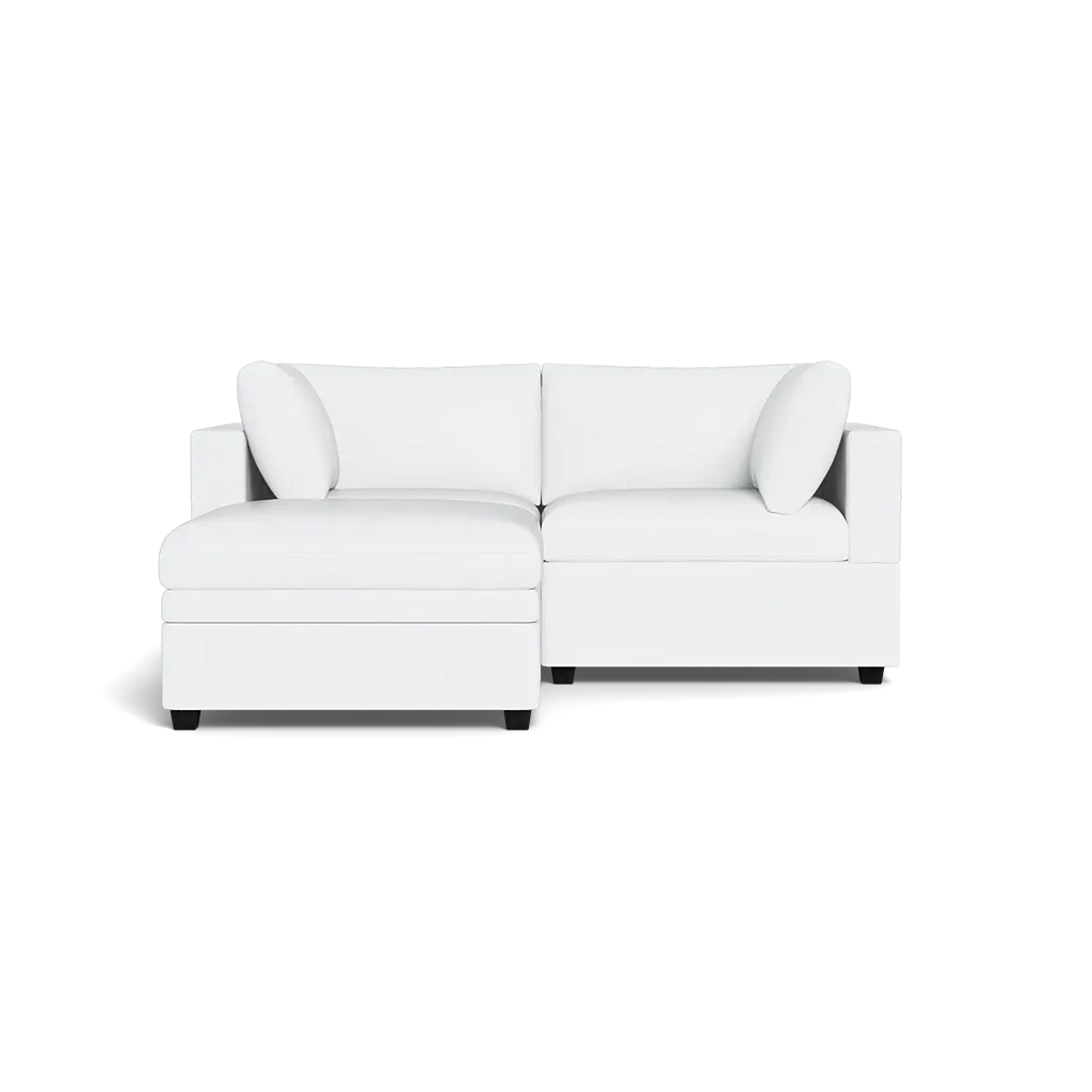 Kova Box Cushion Sofa 86"   Ottoman