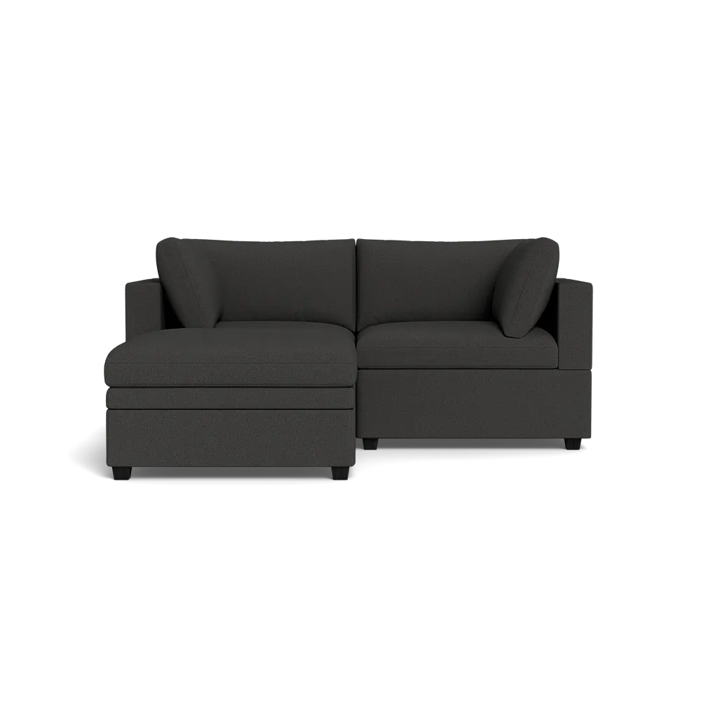 Kova Box Cushion Sofa 86"   Ottoman