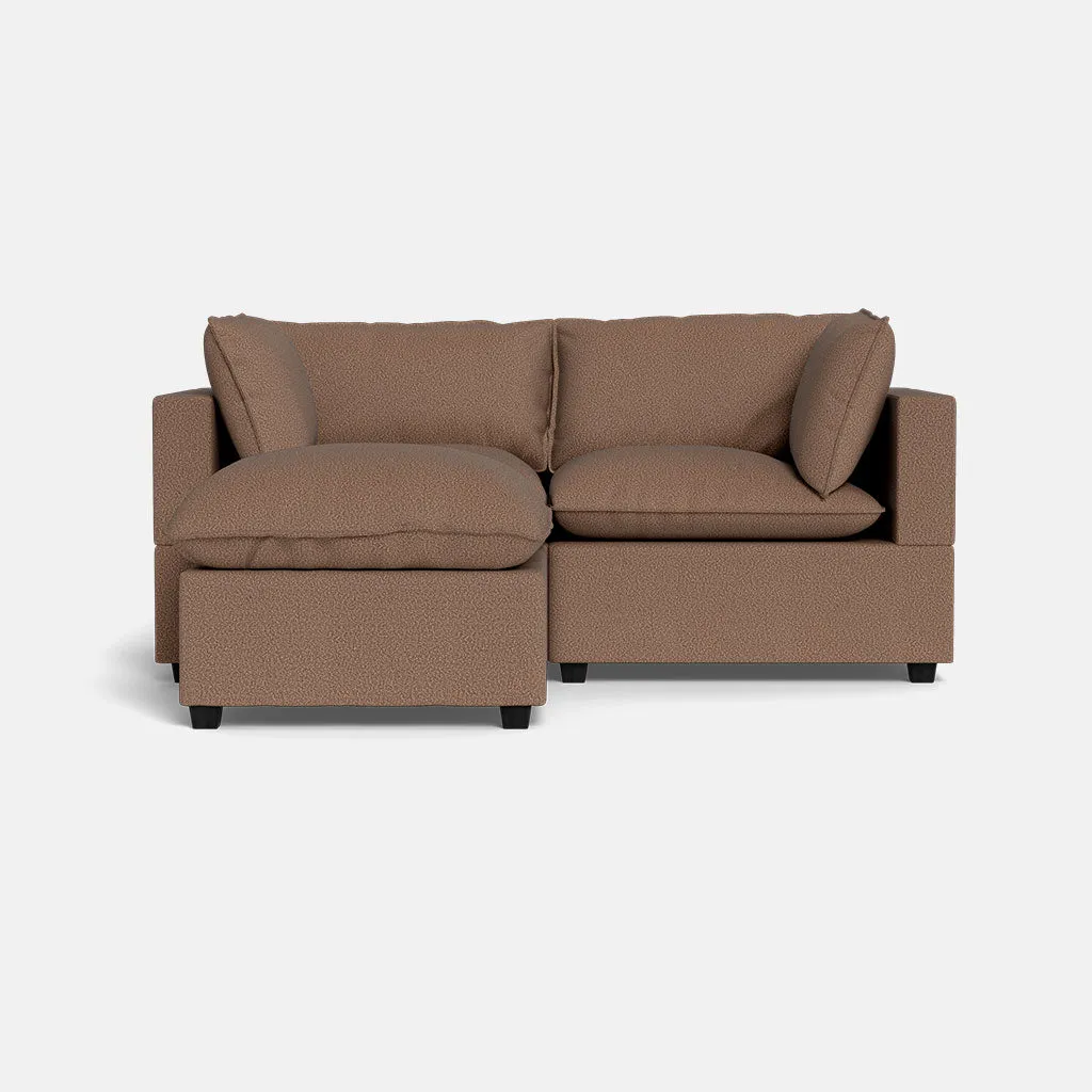 Kova Box Cushion Sofa 86"   Ottoman