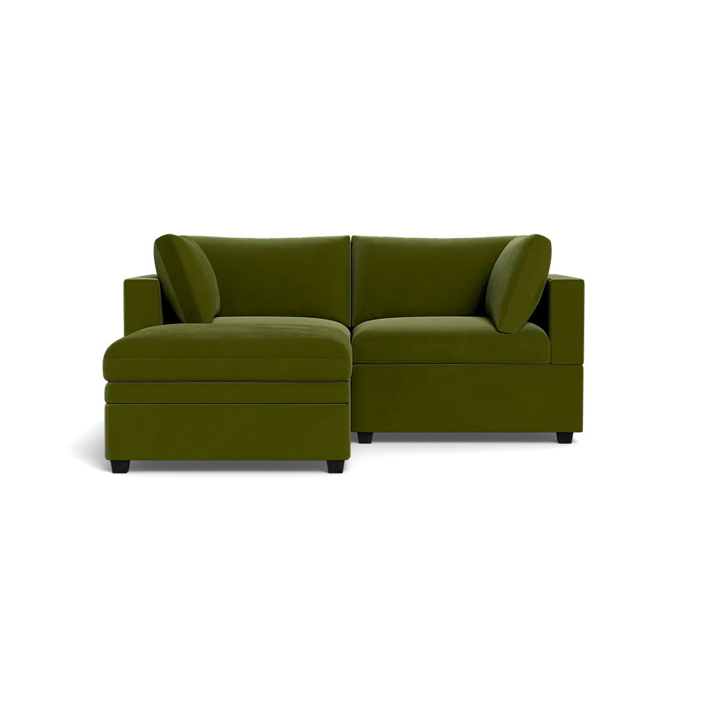 Kova Box Cushion Sofa 86"   Ottoman