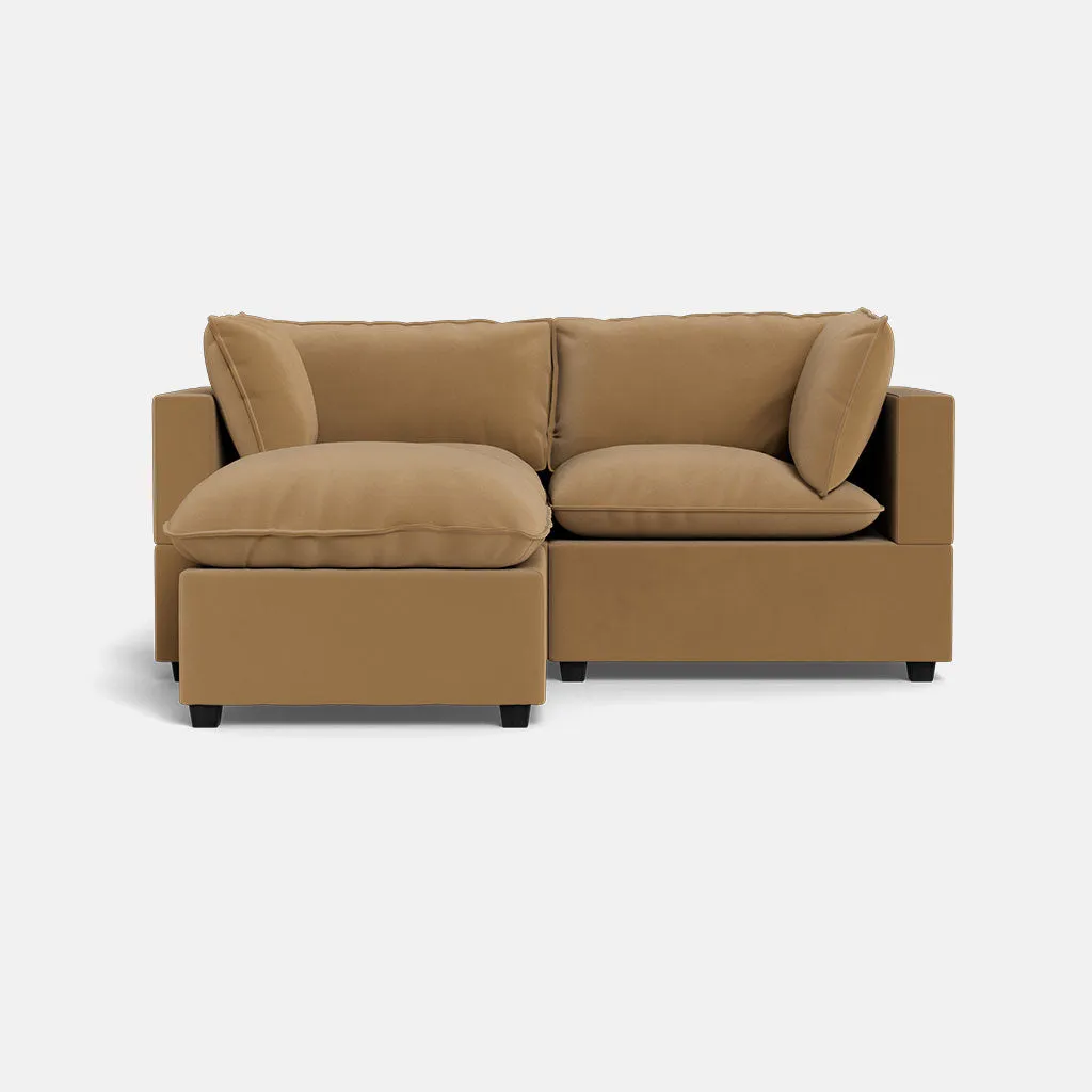 Kova Box Cushion Sofa 86"   Ottoman