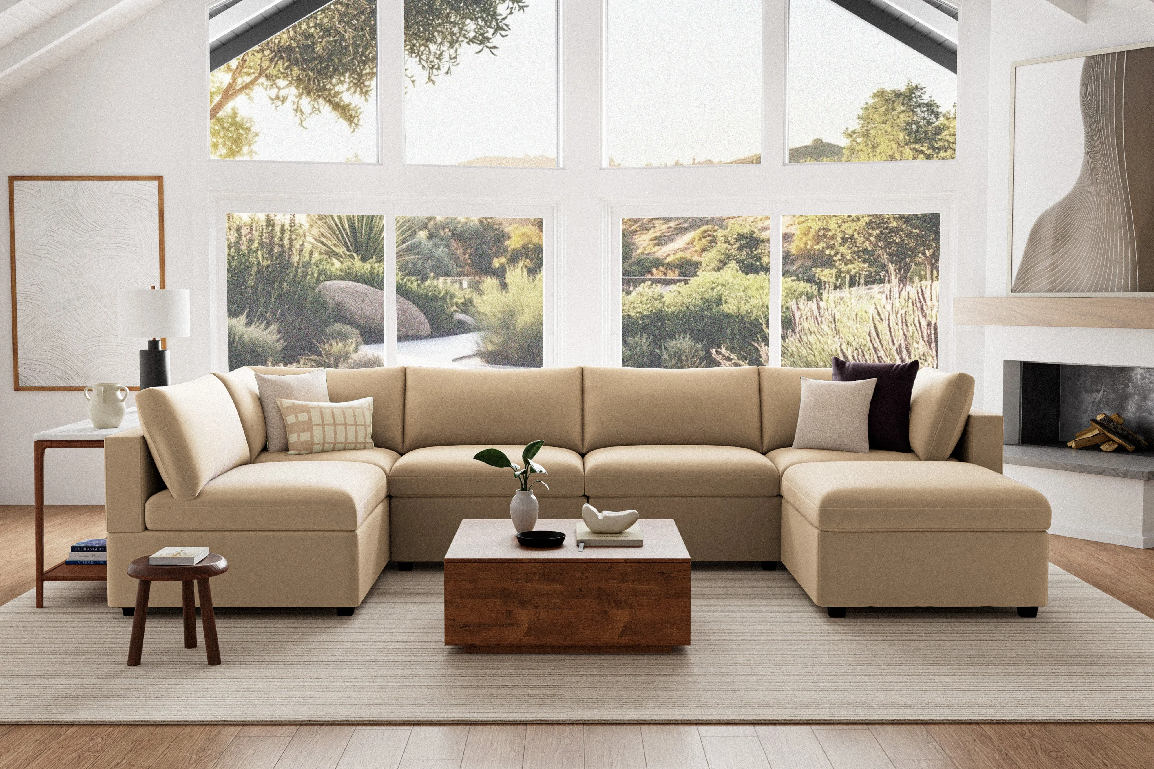 Kova Box Cushion U-Shape