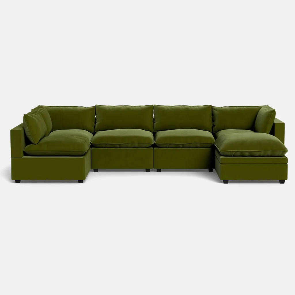 Kova Box Cushion U-Shape