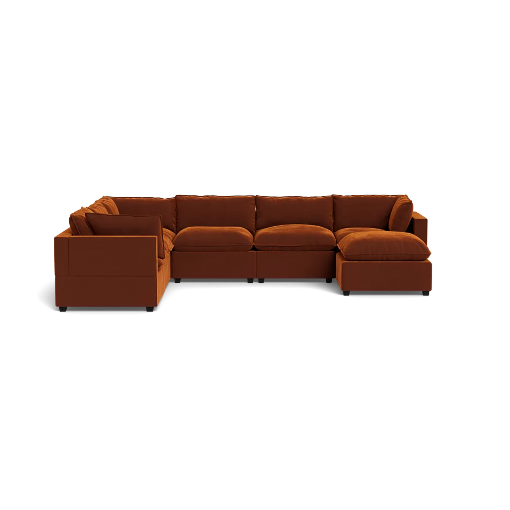 Kova Pillow Cushion Grand Corner   Ottoman