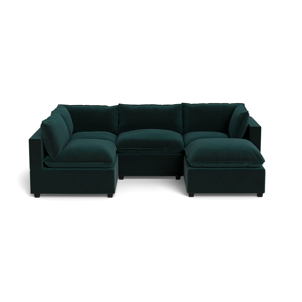 Kova Pillow Cushion L-Shape   Ottoman