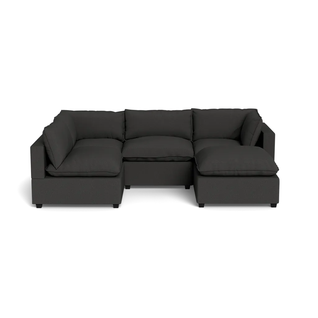 Kova Pillow Cushion L-Shape   Ottoman