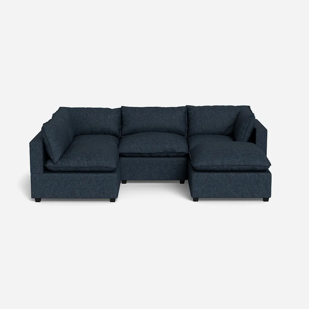 Kova Pillow Cushion L-Shape   Ottoman