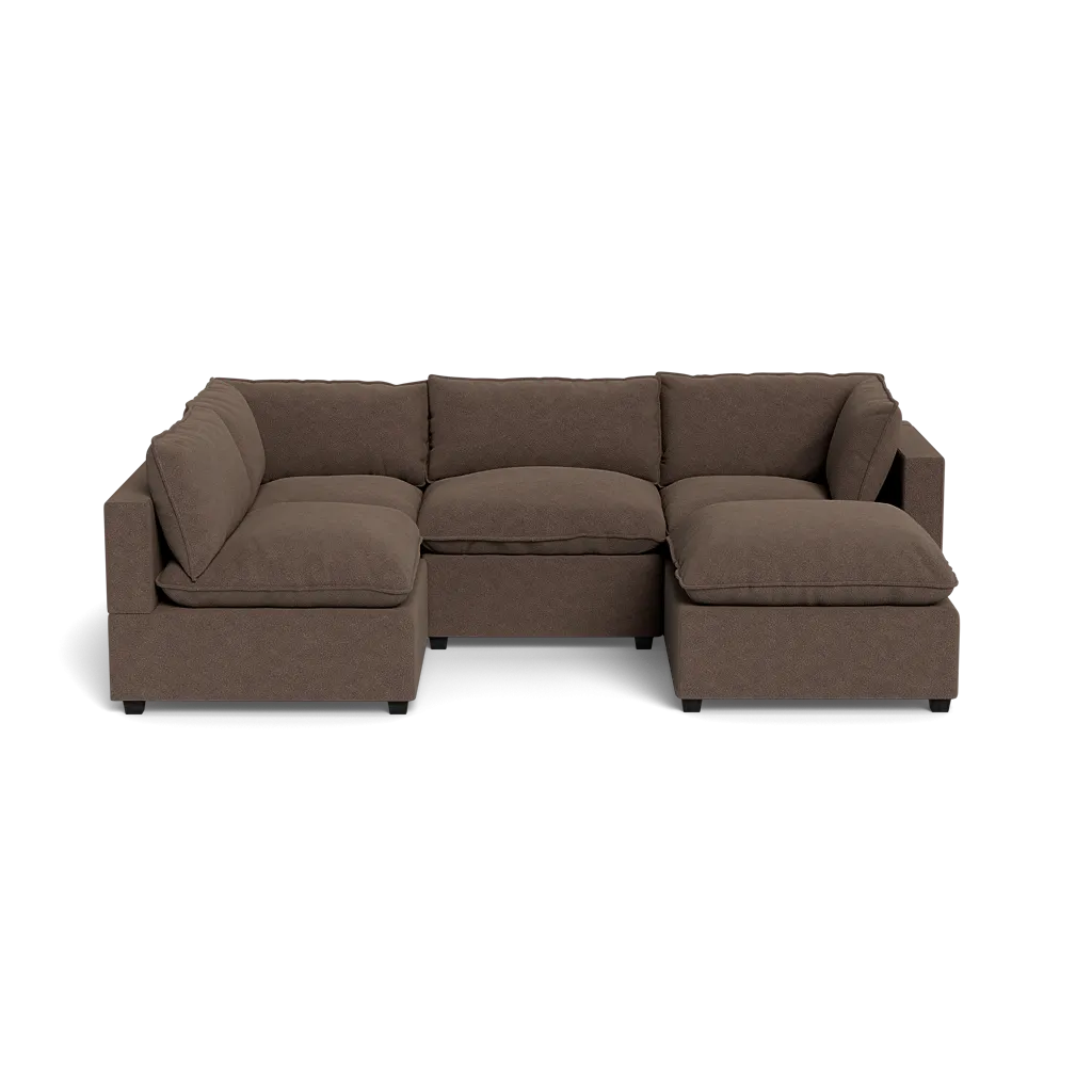 Kova Pillow Cushion L-Shape   Ottoman