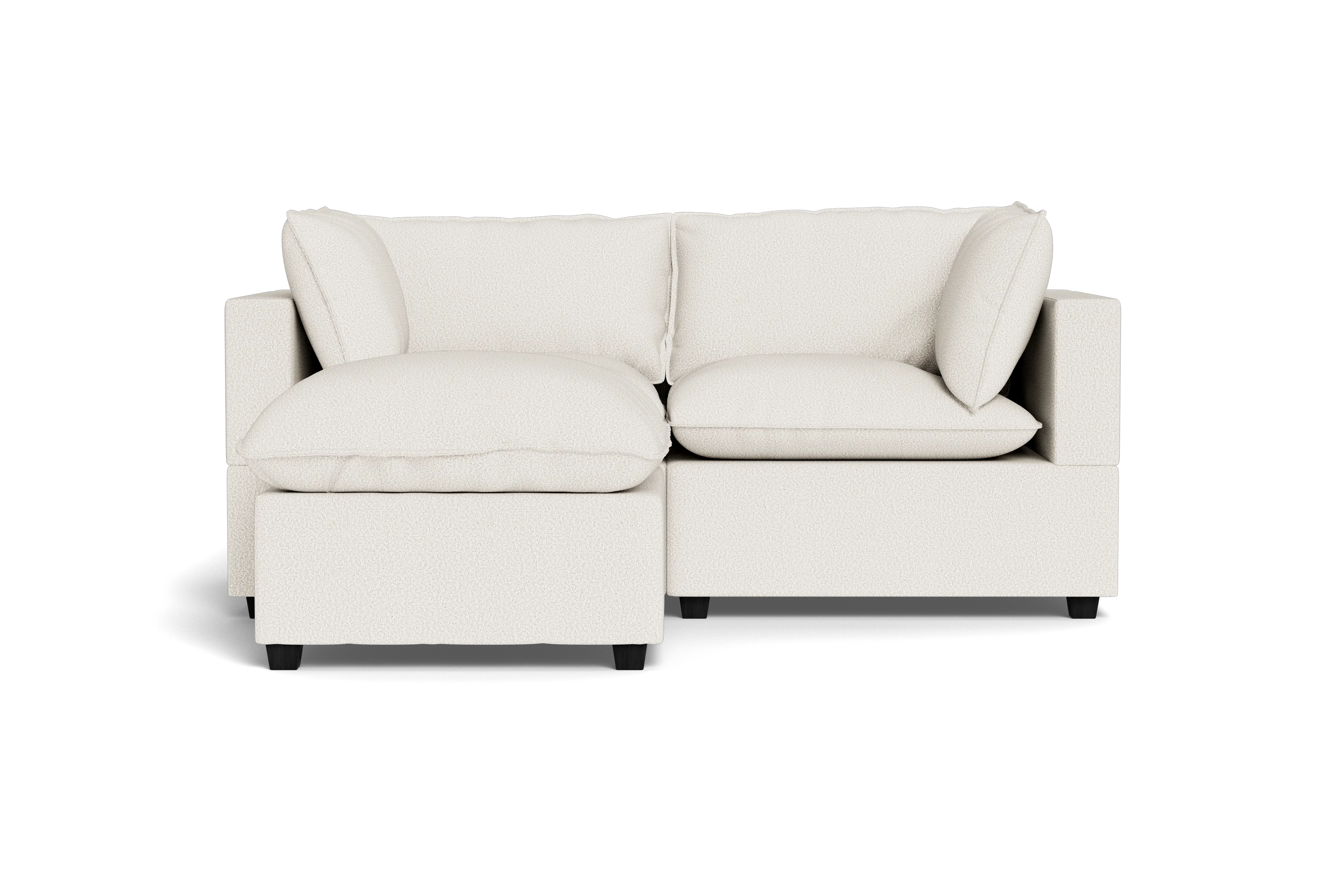 Kova Pillow Cushion Sofa 86"   Ottoman
