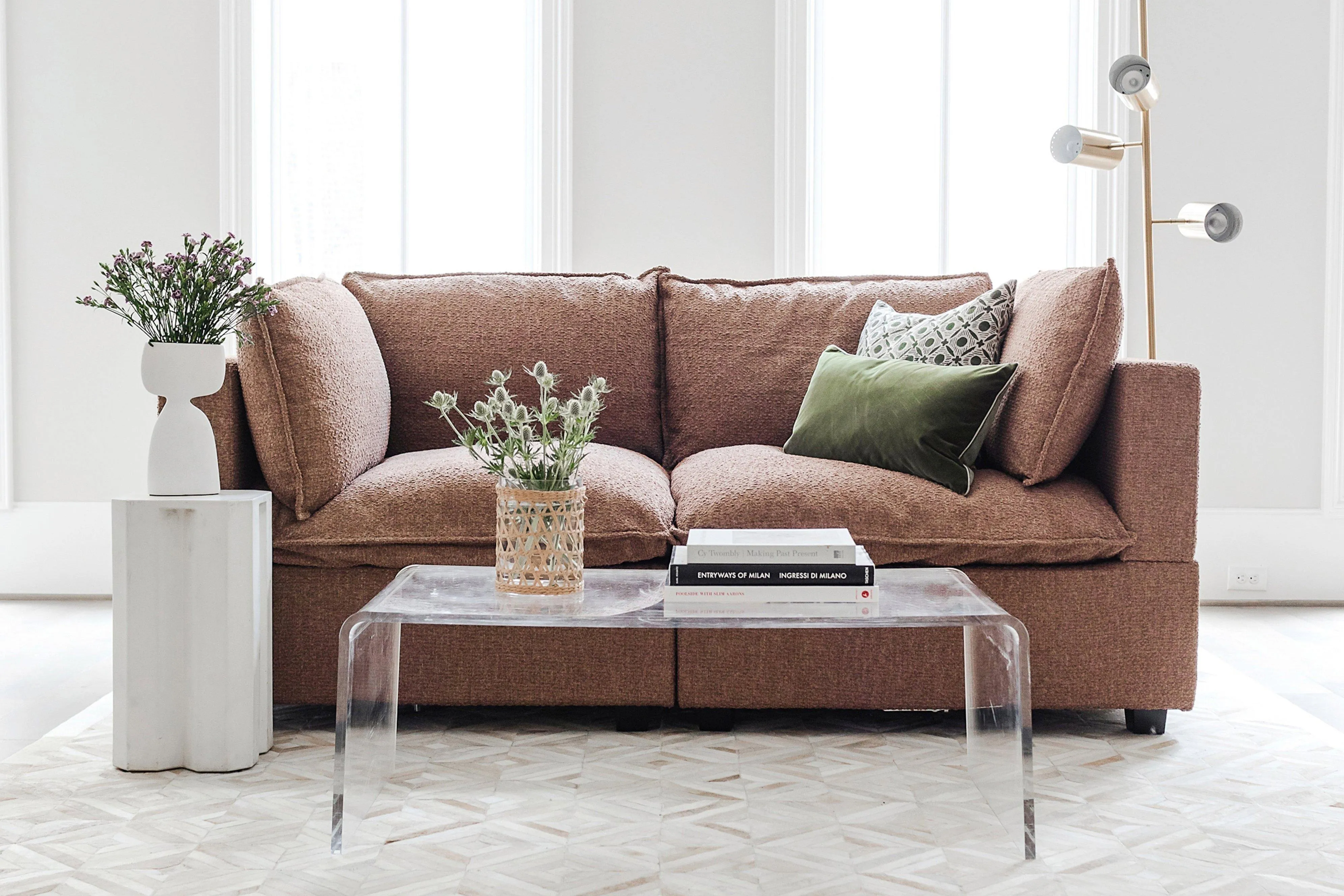 Kova Pillow Cushion Sofa 86"