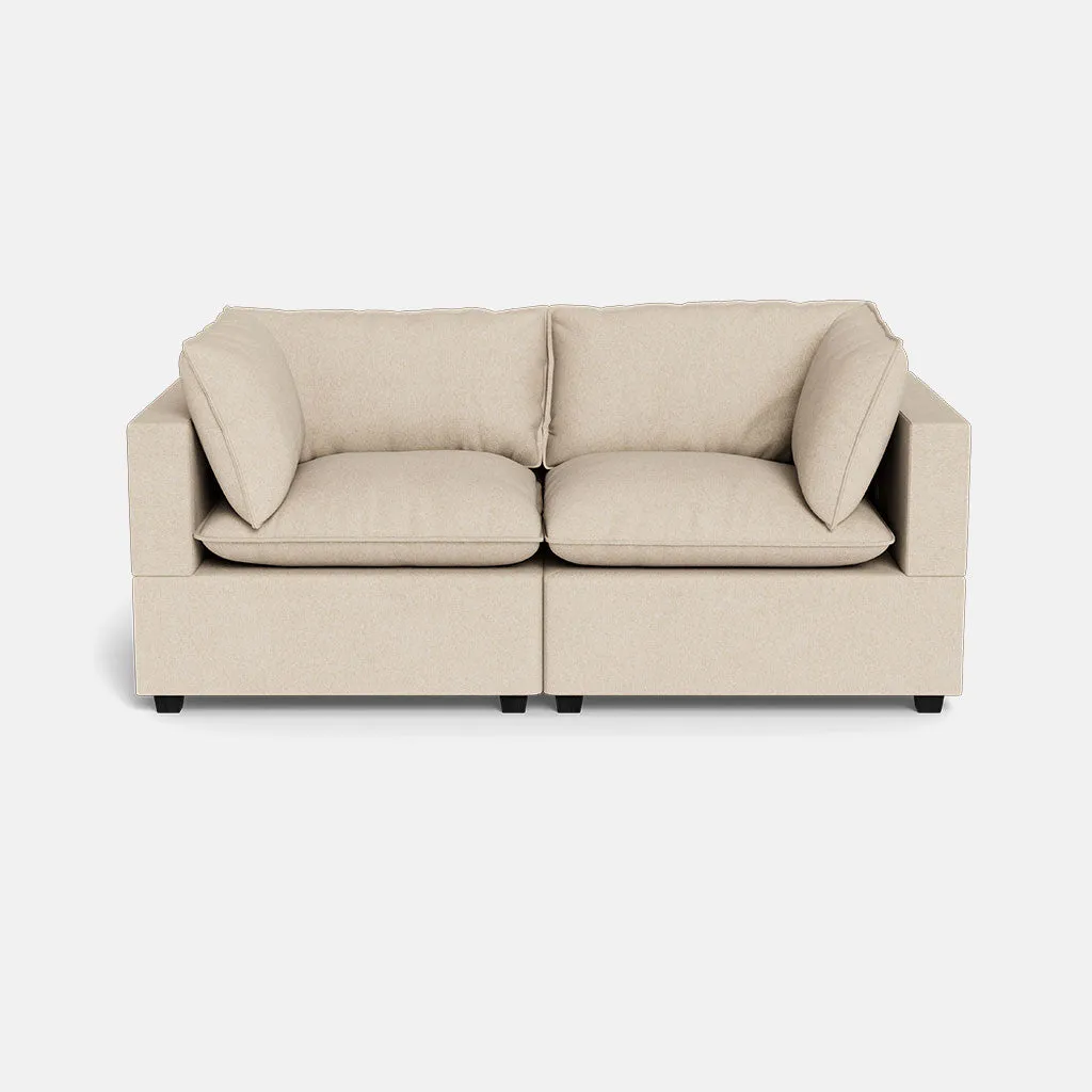 Kova Pillow Cushion Sofa 86"