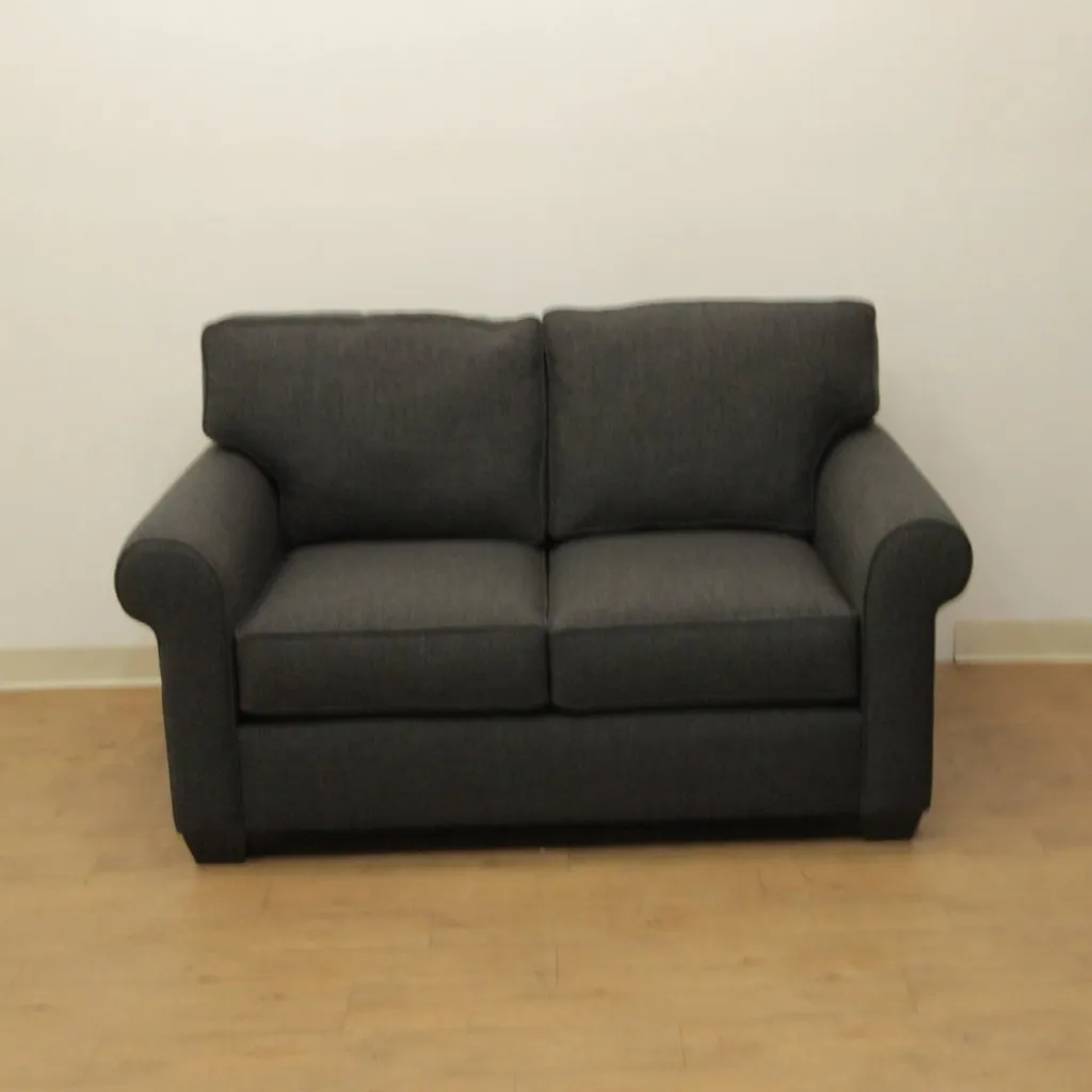 Lafayette Loveseat in CHARCOAL - CLEARANCE