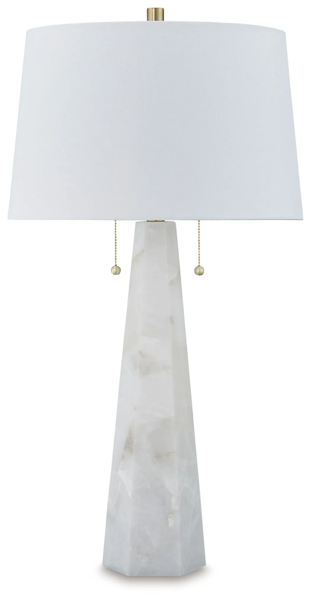 Laurellen White Alabaster Table Lamp