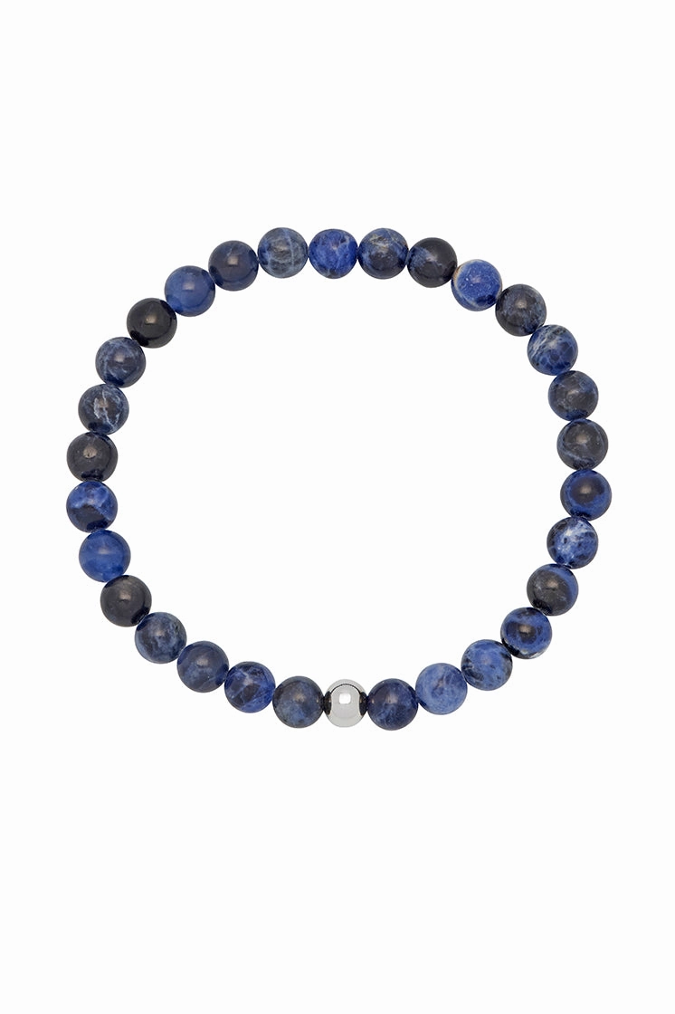 Men's Gemstone Beaded Bracelet