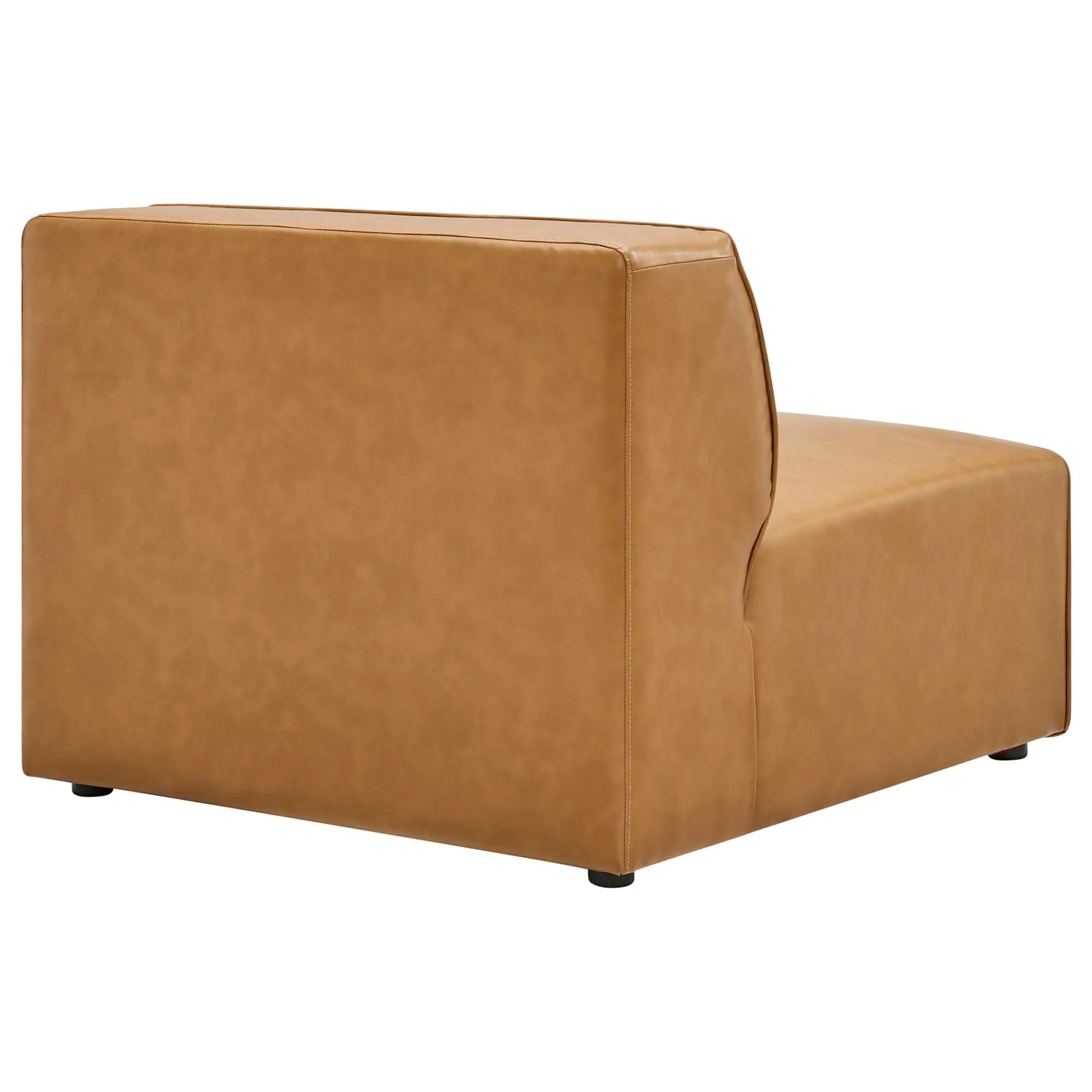 Mingle Vegan Leather Armless Chair by Modway