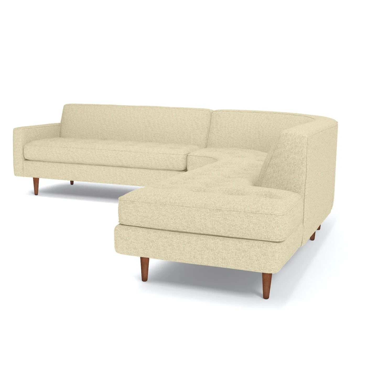 Monroe 3pc Sectional Sofa