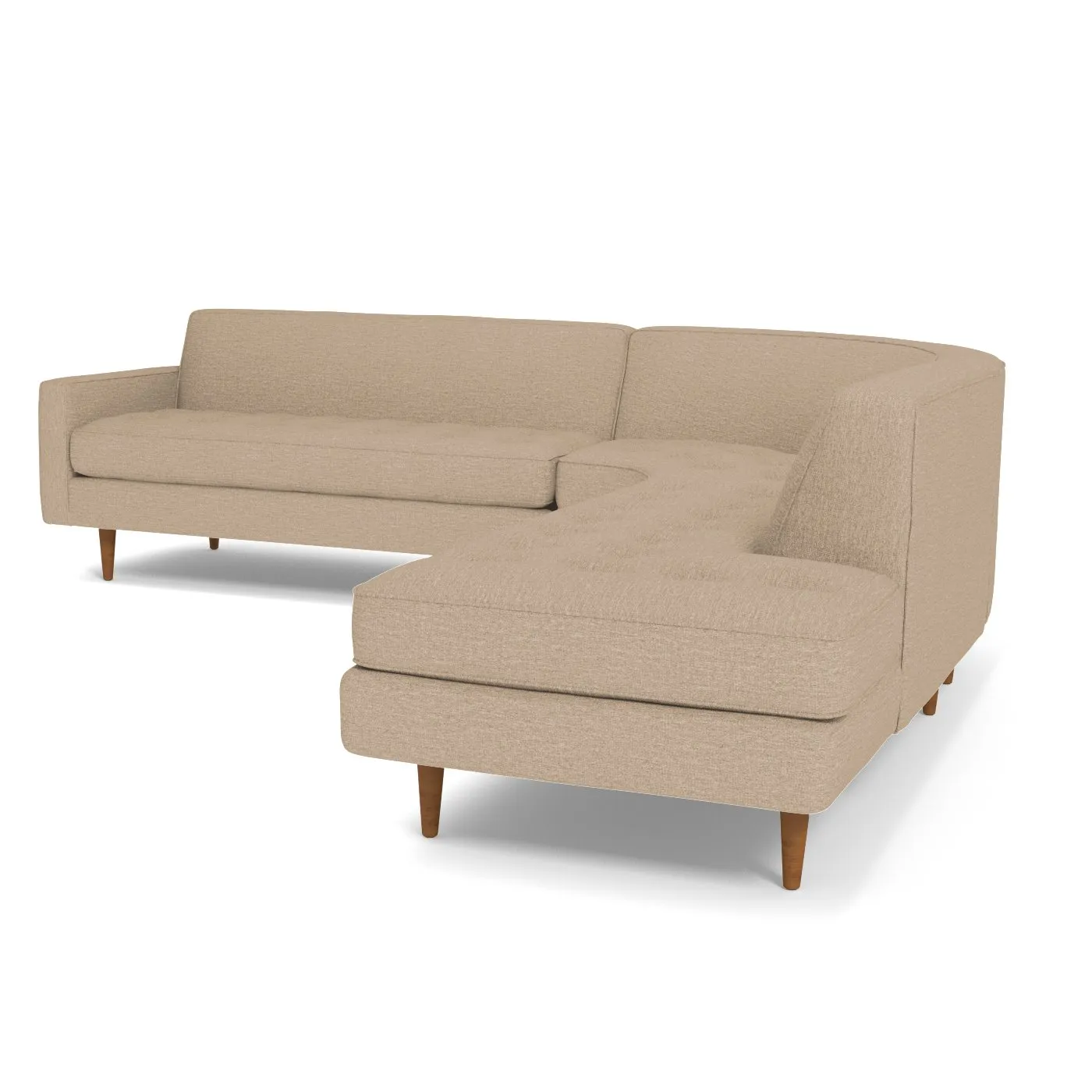 Monroe 3pc Sectional Sofa