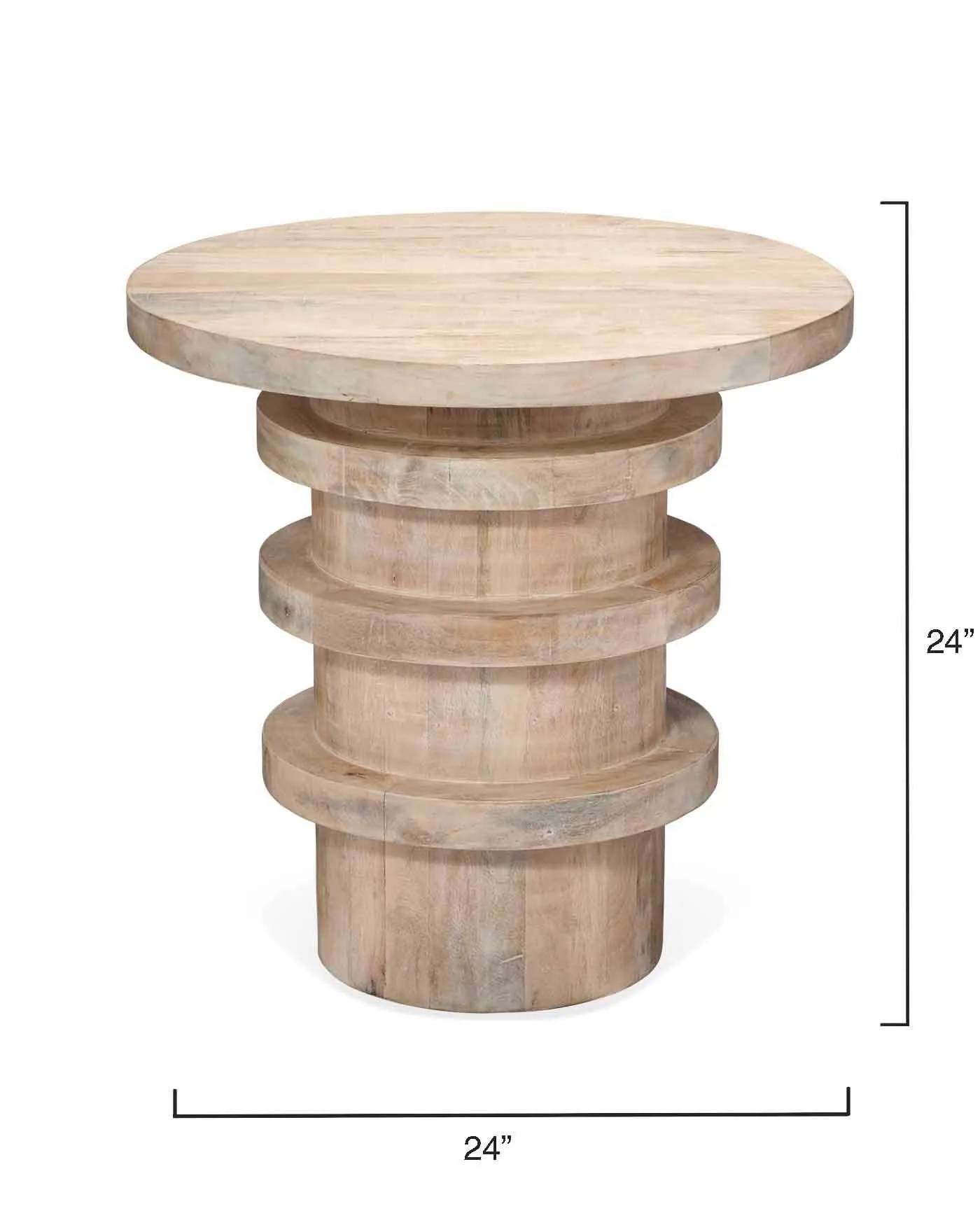 Revolve Side Table - Natural