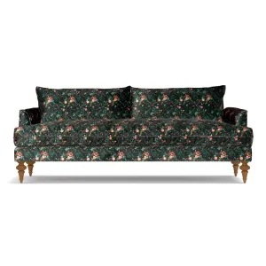 Saxon Sofa in MIDNIGHT BLOOM