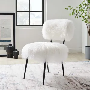Skylar Sheepskin Chair by Modway