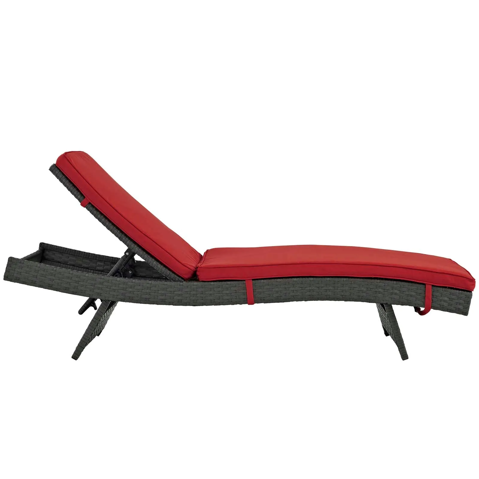 Sojourn Outdoor Patio Sunbrella® Chaise by Modway