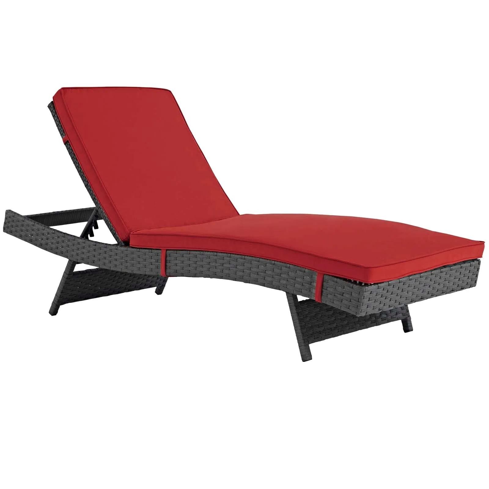 Sojourn Outdoor Patio Sunbrella® Chaise by Modway