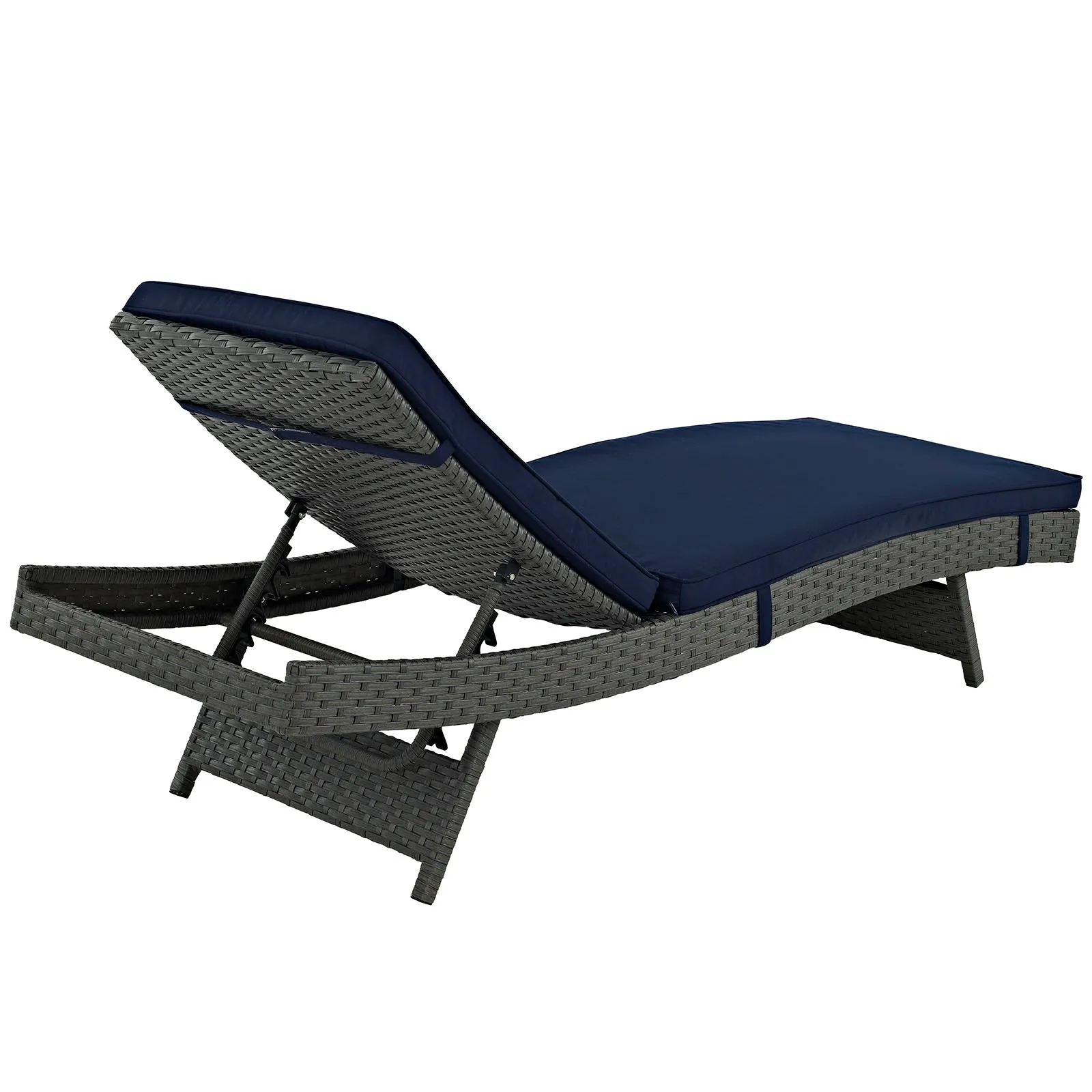 Sojourn Outdoor Patio Sunbrella® Chaise by Modway