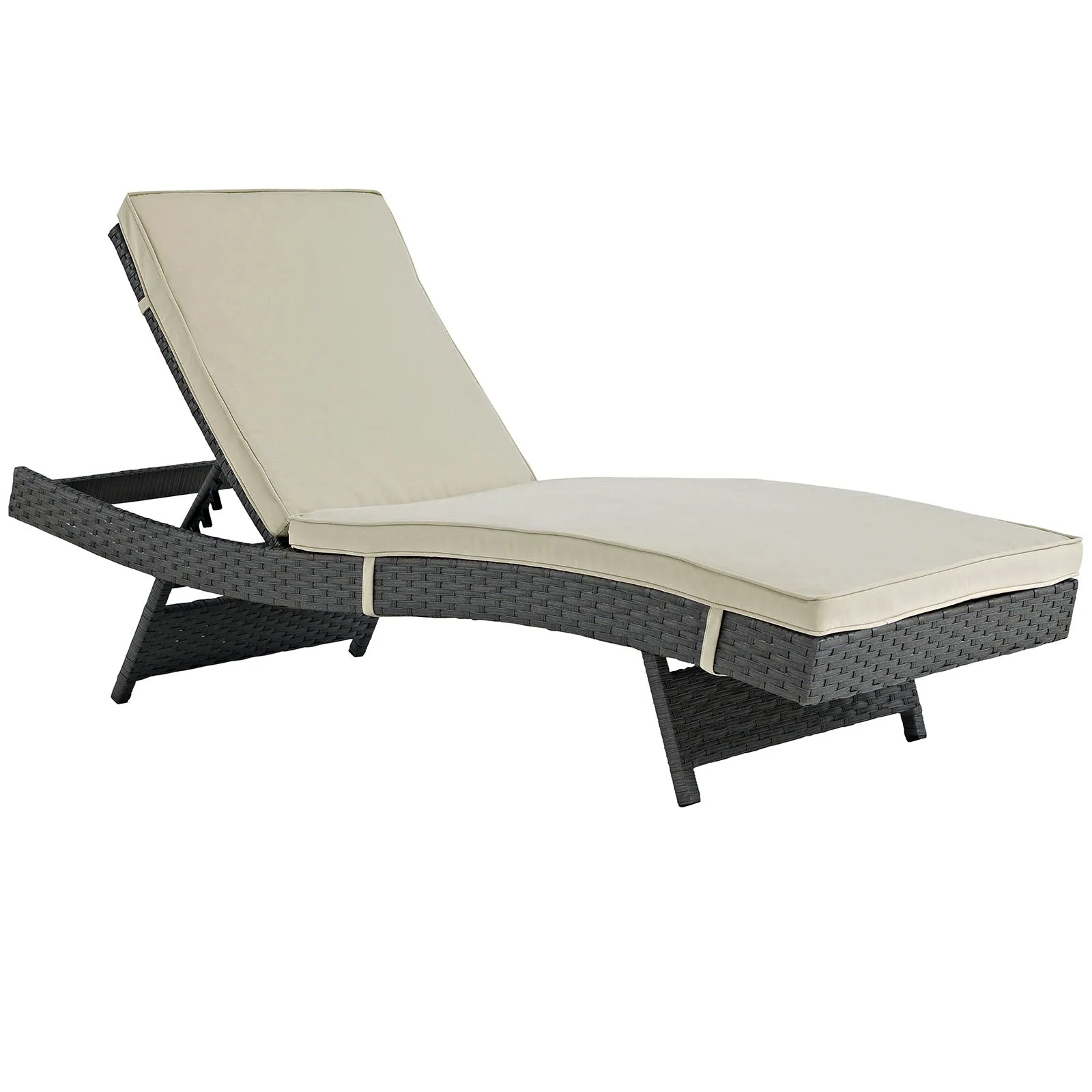 Sojourn Outdoor Patio Sunbrella® Chaise by Modway