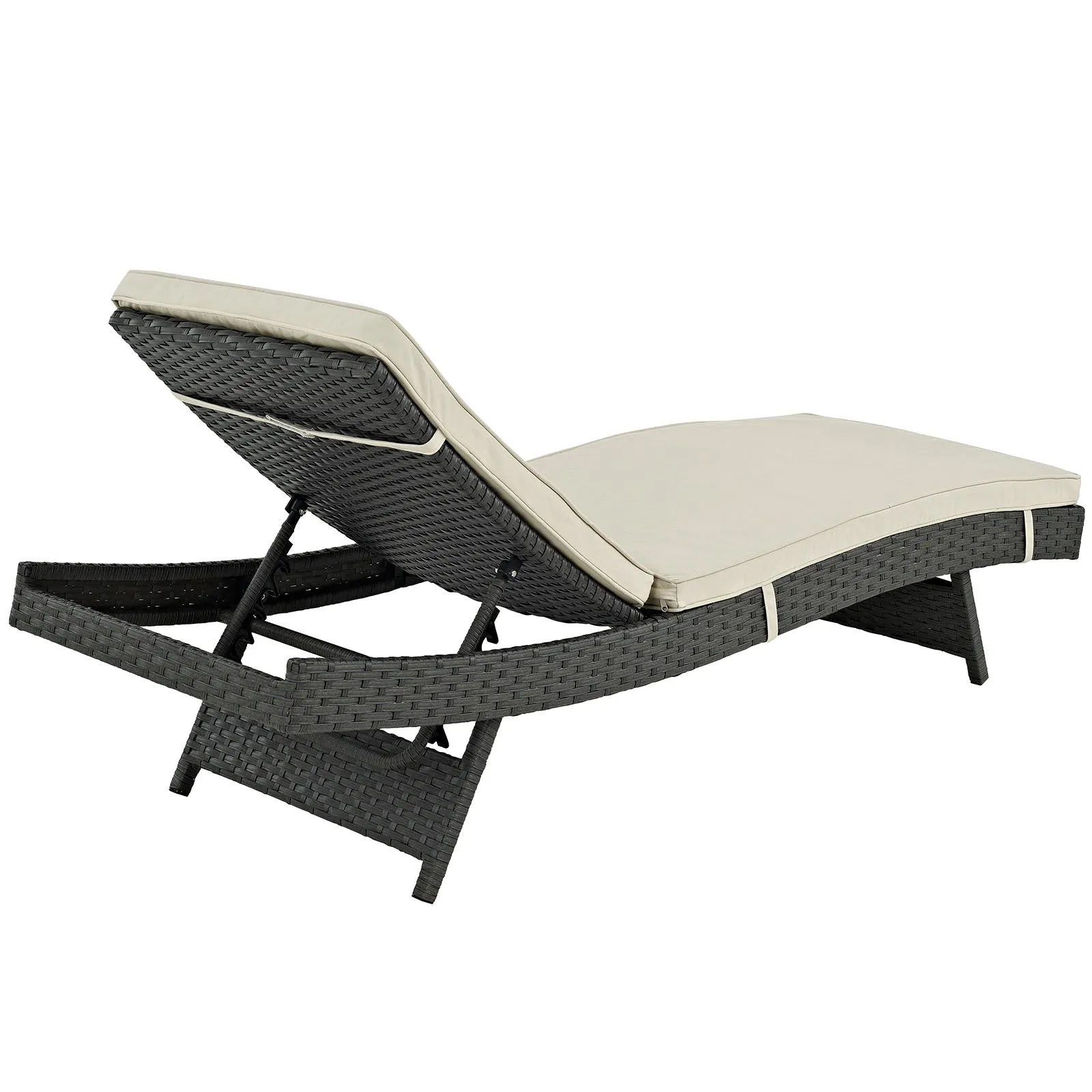 Sojourn Outdoor Patio Sunbrella® Chaise by Modway