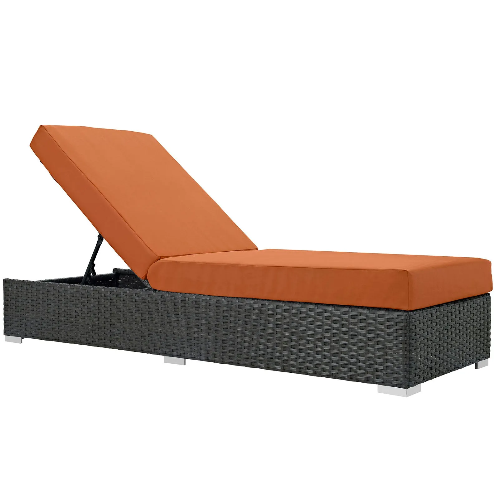 Sojourn Outdoor Patio Sunbrella® Chaise Lounge by Modway