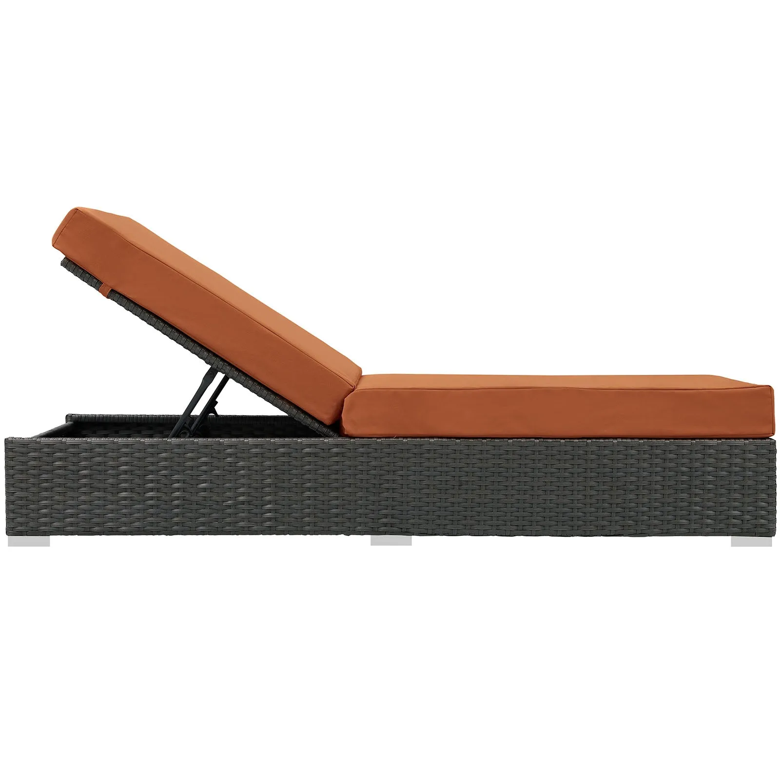 Sojourn Outdoor Patio Sunbrella® Chaise Lounge by Modway