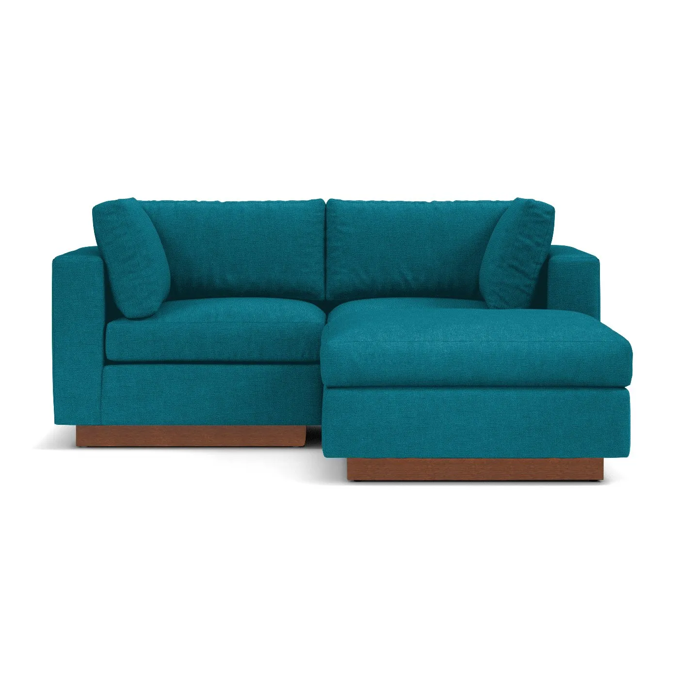 Taylor Plush 3pc Modular Reversible Chaise Sofa