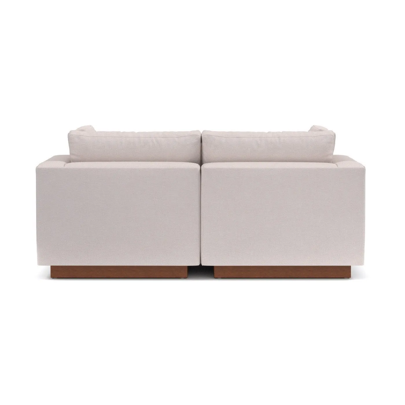 Taylor Plush 3pc Modular Reversible Chaise Sofa