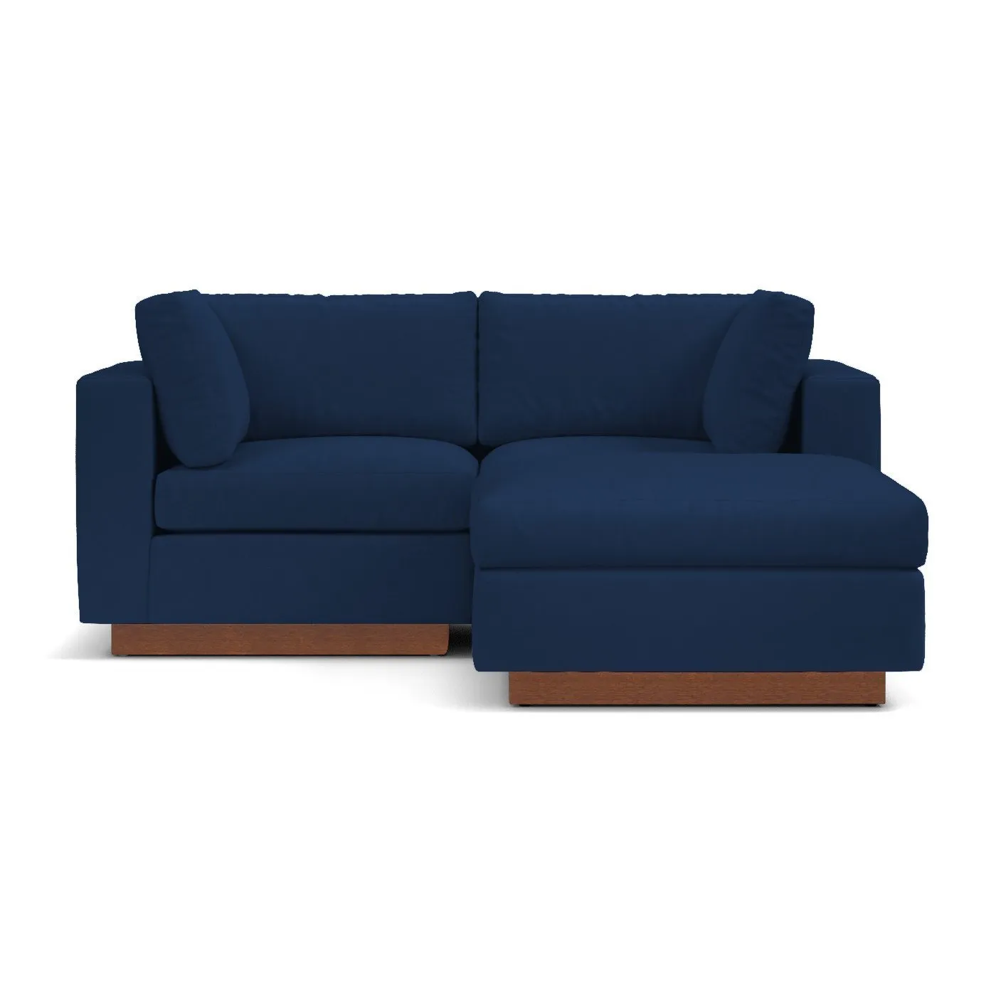 Taylor Plush 3pc Modular Reversible Chaise Sofa