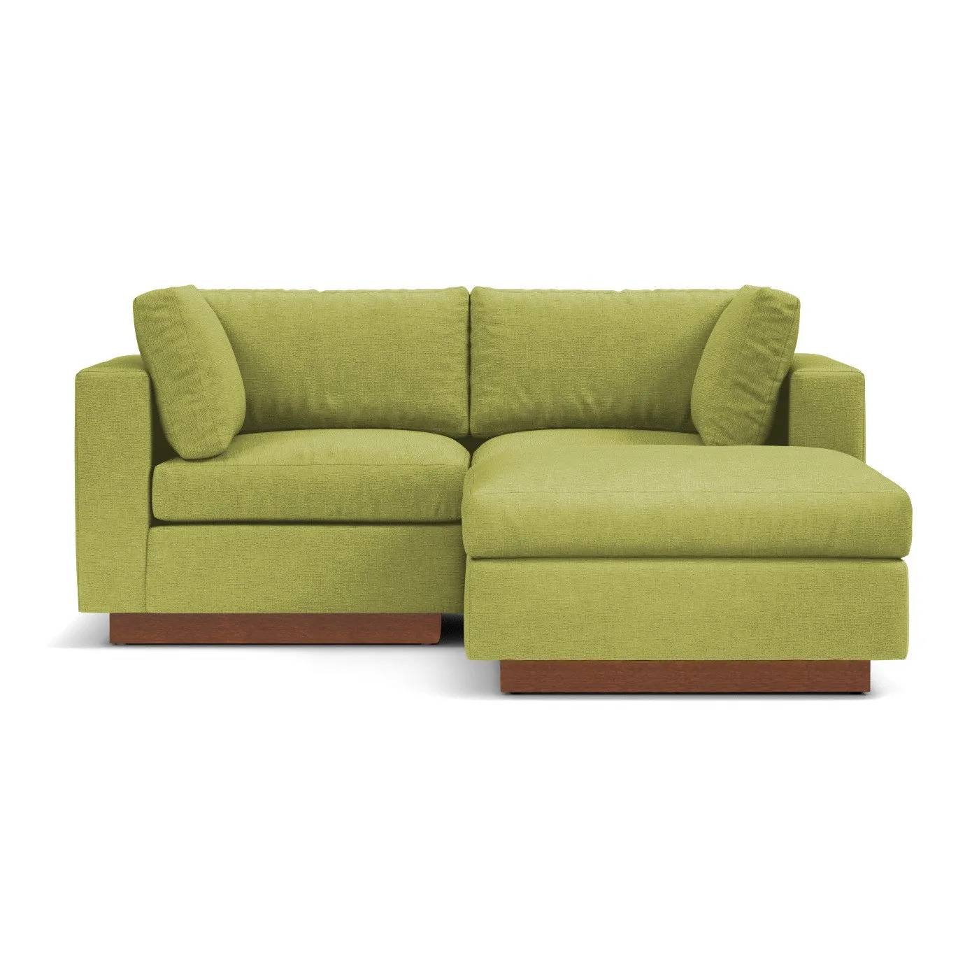 Taylor Plush 3pc Modular Reversible Chaise Sofa
