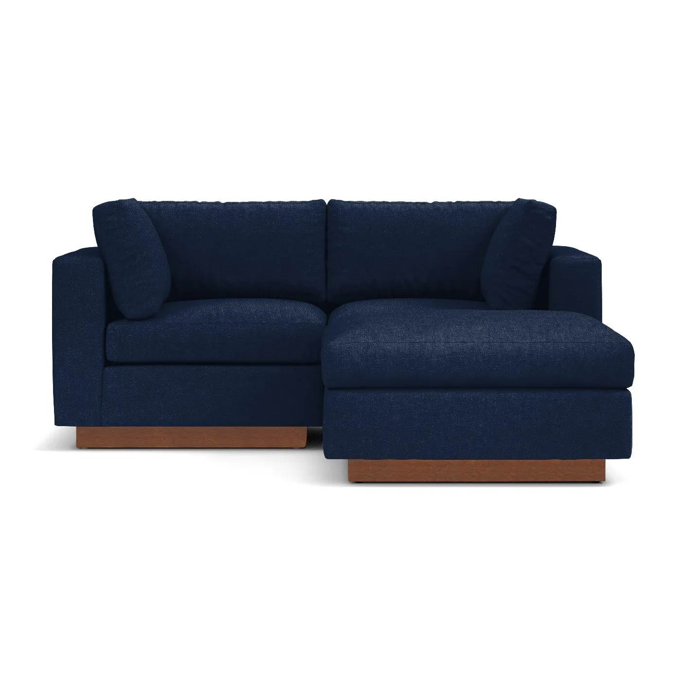 Taylor Plush 3pc Modular Reversible Chaise Sofa