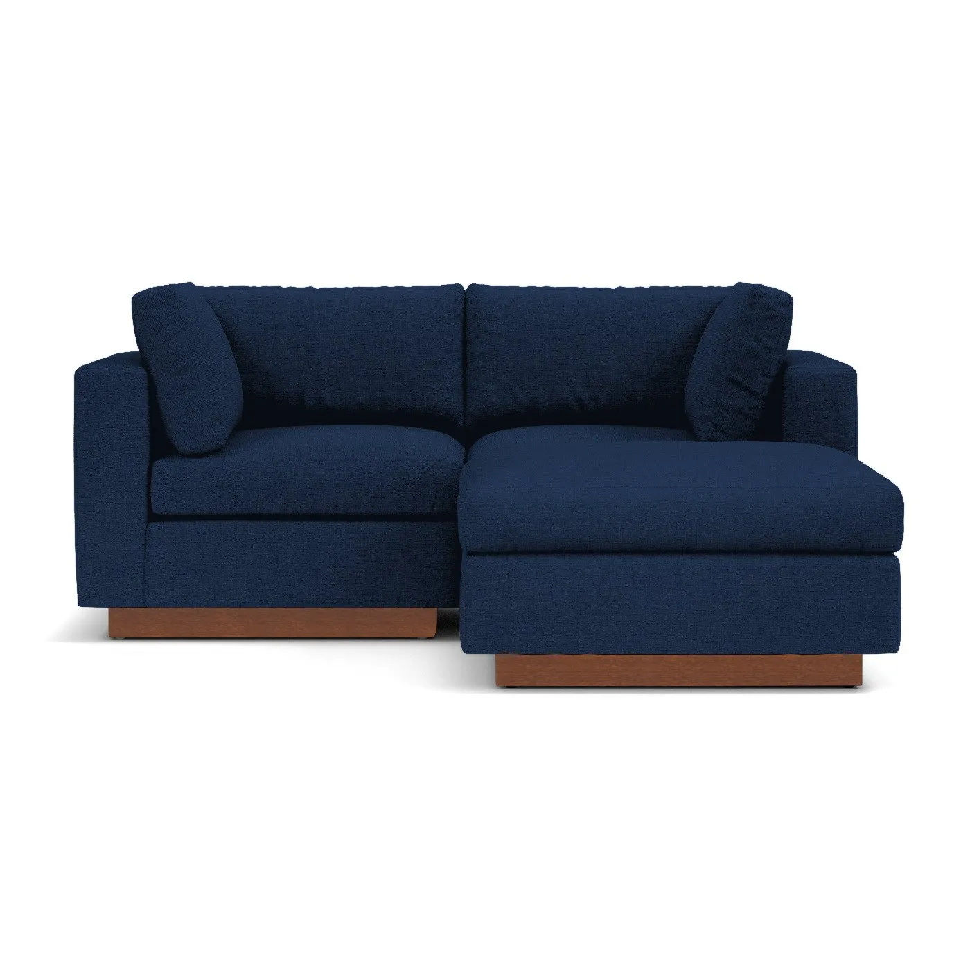 Taylor Plush 3pc Modular Reversible Chaise Sofa