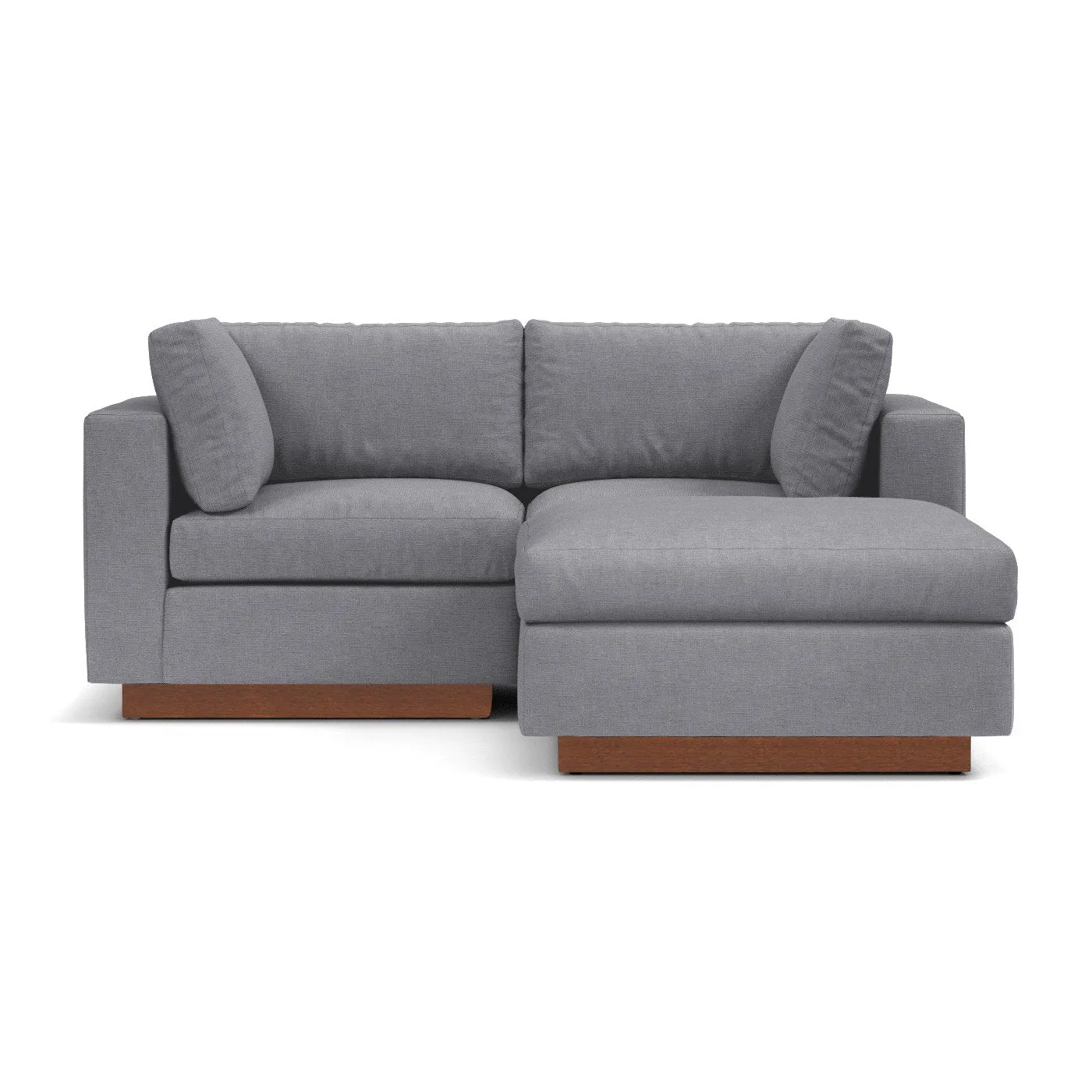 Taylor Plush 3pc Modular Reversible Chaise Sofa