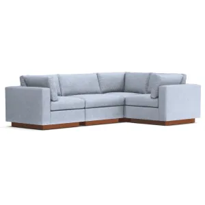 Taylor Plush 4pc Modular L-Sectional Sofa