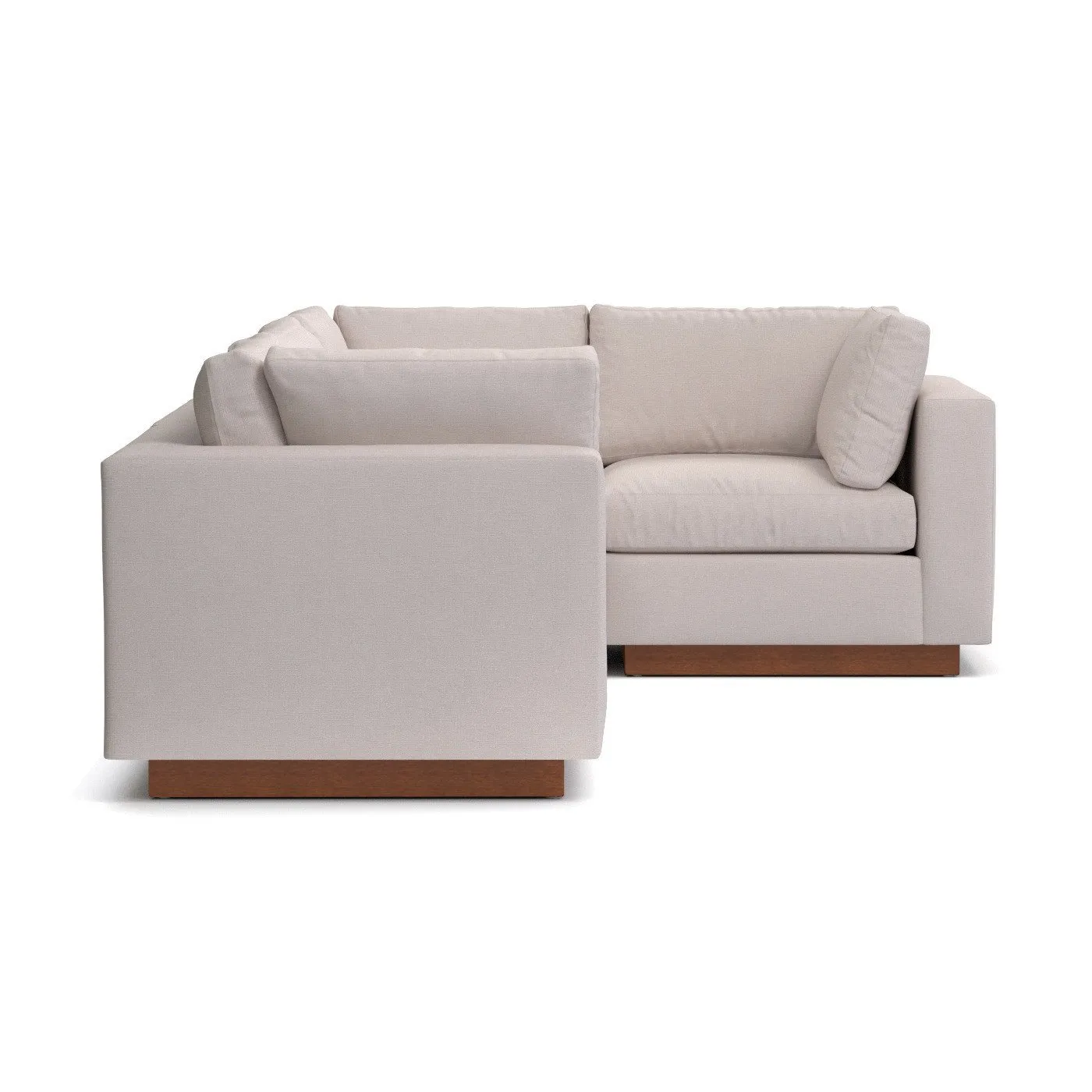 Taylor Plush 4pc Modular L-Sectional Sofa