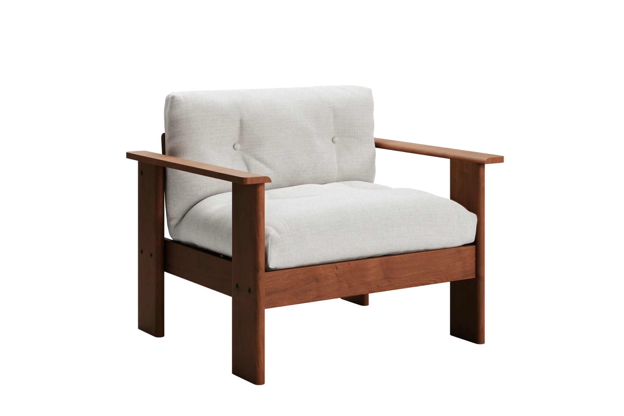 The Bacana Armchair in Hemp