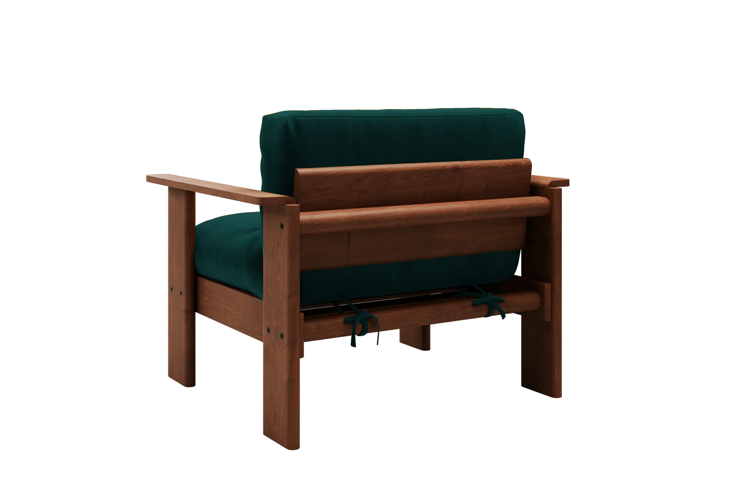 The Bacana Armchair in Recycled Velvet