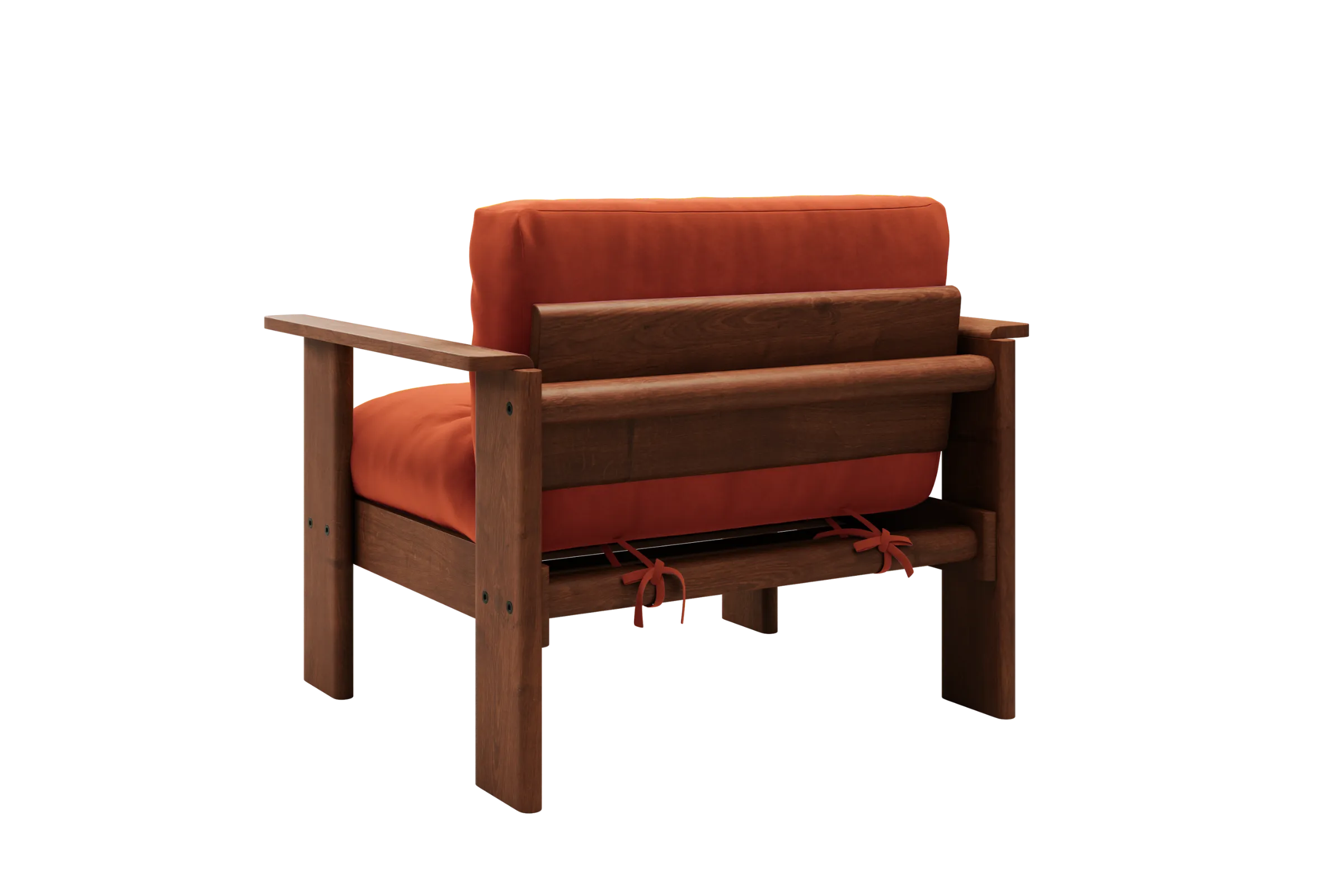 The Bacana Armchair in Recycled Velvet